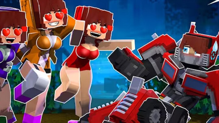 يبدأ فيلم "Transformers Special Edition" بالرقم 2——ولكن في MC Minecraft.