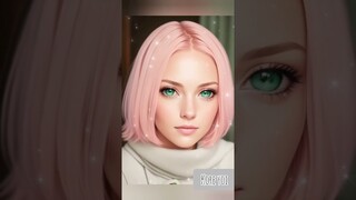 Haruno Sakura AI Realistic || Sakura Haruno Cosplay #naruto #narutoshippuden