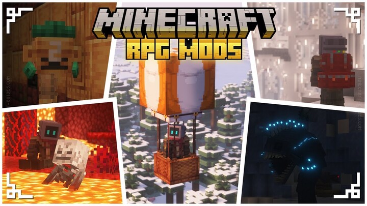 50 Mods that Turn Minecraft into a Fun RPG!