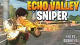 ECHO VALLEY SNIPER KING! Sniper FlickShots! | Best Sniper Gameplay!