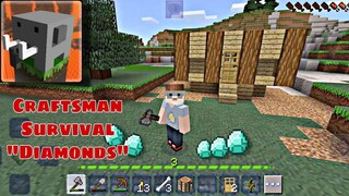 Craftsman Building Craft Survival - Gameplay part 3 - Diamonds