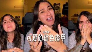 女儿指甲突现可疑棕色，母亲最后崩溃大哭...