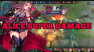 ALICE SUPER DAMAGE SAKIT' 🔥