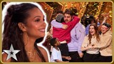 GOLDEN BUZZER act Chickenshed bring Alesha to tears! | Auditions | BGT 2023