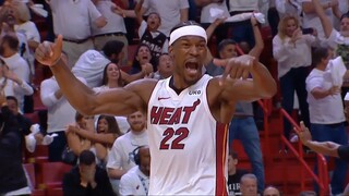 Jimmy Butler "This is my sh*t" after insane clutch buckets in win vs Bucks Game 4