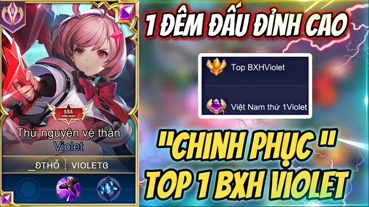 1 Đêm Đấu Đỉnh Cao “ Trinh Phục ” Top 1 BXH Của Thỏ Violet Sẽ Như Thế Nào…