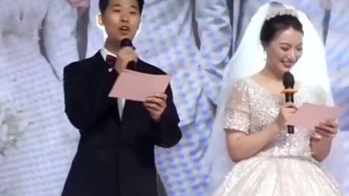 Tân nương tự dẫn chương trình đám cưới của mình, nội dung sáng tạo đầy ắp. Cư dân mạng bình luận: “B