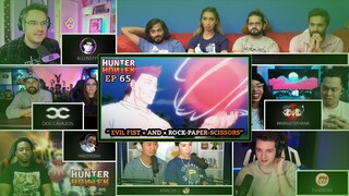 HUNTER X HUNTER EPISODE 65 | EVIL FIST × AND × ROCK-PAPER-SCISSORS | REACTION MASHUP