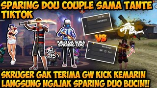 SKRUGER MARAH MARAH SAMA GUE DAN TANTE TIKTOK, GARA GARA PACARNYA DI KICK, AUTO DI AJAK DUEL BUCIN!!