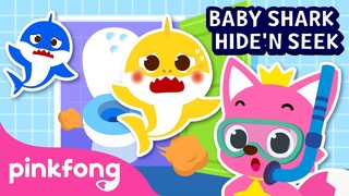 Toot Toot, Hide and Seek with Shark Family | Baby Shark Story Songs | Pinkfong Songs for Children