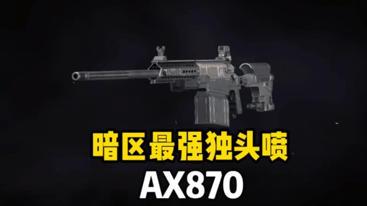 โซนมืด สุดยอดปืนพ่นเดี่ยว AX870