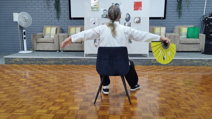 TAI CHI SEATED 18 FAN