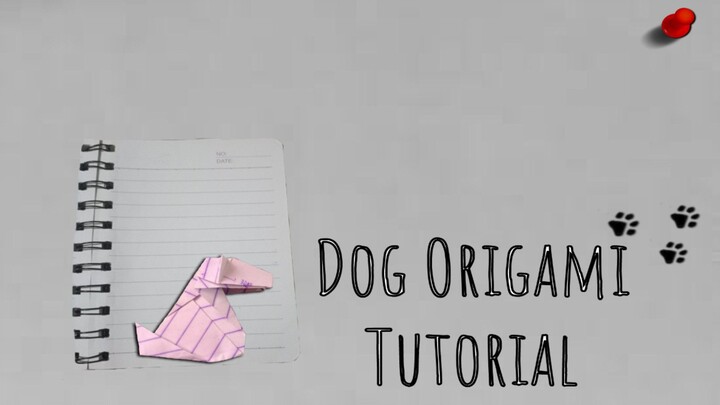 Paper Dog Origami Tutorial