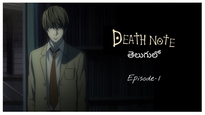 Death Note S01E01 Hindi Dubbed 720p