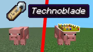 Minecraft's Tribute to Technoblade (Technoblade Pig)