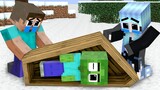 Monster School : Baby Zombie With Friends Kill Virus Zombies - Sad Story - Minecraft Animation
