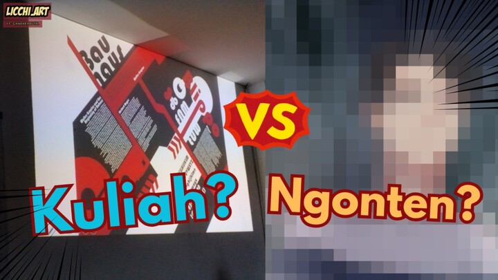 Kesibukan Atmin Bulan Ini Bakalan Sibuk-buk-buknya!? Ngonten sambil Kuli-ah [Speed Paint & Review]