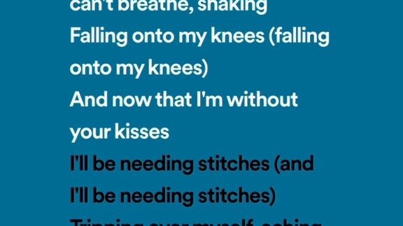 Song with lyrics call he's a "stitches" I think you like it song and don't forget Follow and subscri