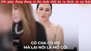 Nổi giận đùng đùng vì thí sinh chối bỏ gia đình