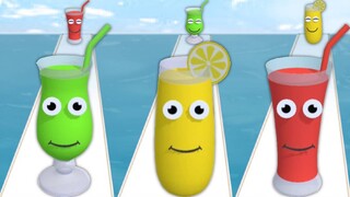 JUICE RUN vs JUICE RUN vs JUICE RUN - Triple Game