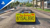 GTA 5 Expanded Yellow License Plate Trailer