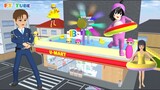 Polisi Yuta Tangkap Buronan | Baby Titan Celine Jatuh DiKolam Renang UMart 😰 Sakura School Simulator