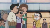 Pertarungan besar tali bunga telah dimulai! Nobita VS tiga anggota klub, di luar dugaan menang