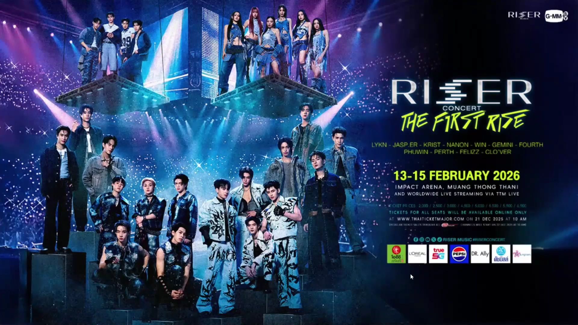 Riser - Concert 'The First Rise' 'Day 3' 'Part 1' [2026.02.15] - BiliBili