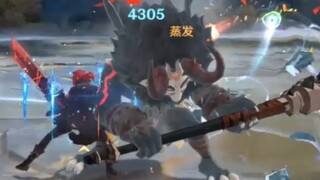 173% Tốc độ đánh Ông nội Lữ Lăng Mỗ đang hút thuốc