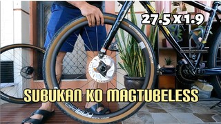TUBELESS sa aking Gravel bike
