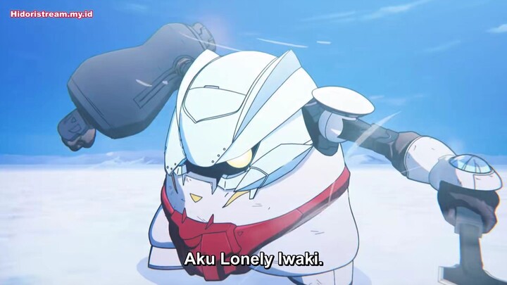 EP 9 - evangelion tapi lawan kaiju jadi es Sub Indo