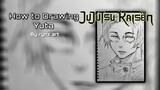 [jujutsu kaisen] How to draw Yuta |By.rynz art