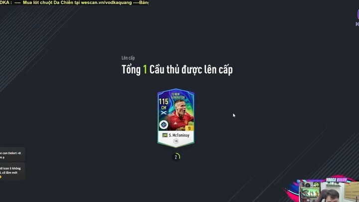 VODKA Mõm _ Lần đầu quẩy FRED đại đế 21U +8 với team Man Utd cực cháy Ronaldo TO #4 #gaming