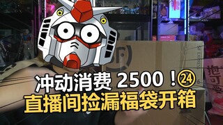 冲动消费2500!直播间捡漏福袋开箱第二十四期!【电动爷们】