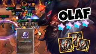 Olaf + 3 Total Resolve + 4 Star ? 😱  - TFT Sett Remix Rumble 10