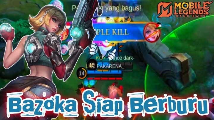 BAZOKA SIAP BERBURU DAMAGE-NYA BIKIN PANIK TIM LAWAN❗❗