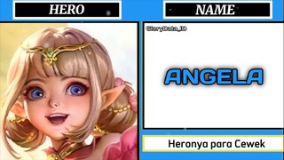 10 Hero Yang Biasa di Pick Cewek🗿