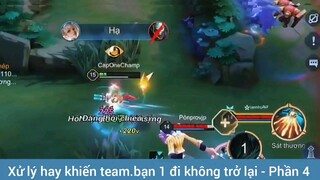Xử lý hay khiến team bạn 1 đi không trở lại #4444