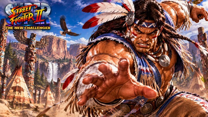 T. HAWK - The Mighty Warrior of Street Fighter | Street Fighter II Arcade Gameplay