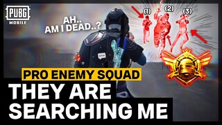 PRO Squad Searching Me Behind the Smoke😨 [PUBG MOBILE]