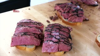 Món ăn đường phố Mỹ - Thịt nướng Brazil, bánh mì pastrami, kem chiên, bánh rán New York chợ đêm