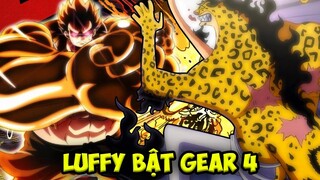 Sử dụng GEAR 4, Luffy đánh bại được Rob Lucci? Cấp độ Tứ Hoàng của Luffy? - One Piece