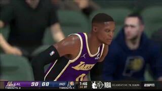 NBA2K22 FULL GAMEHIGHLIGHTS I LAKERS VS PACERS I  NBA Regular Season I January 14, 2022 I NBA 2k22