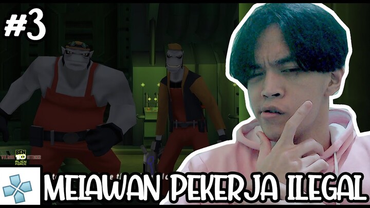 MELAWAN DUA SEJOLI SANG PENJAGA LADANG TOXIC - BEN 10 : ALIEN FORCE VILGAX ATTACKS #3
