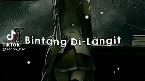 "bintang di langit "lagu anime dari miku chan.