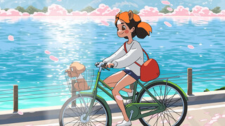 Fishing animation Sakura Lake