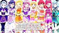 [LYRICS & ENGSUB] Dear ALL FRIENDS! With Love! - Aikatsu Friends!