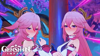 Genshin Impact Funny Moments - Yae Miko Has A Twin!?