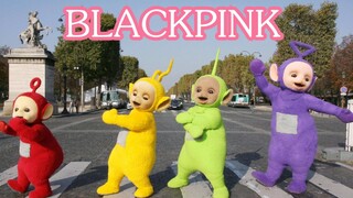 【BLACKPINK】เพลง "Burial of Love" เวอร์ชั่น Teletubbies สีชมพูเข้มถึงดำ รีเมค