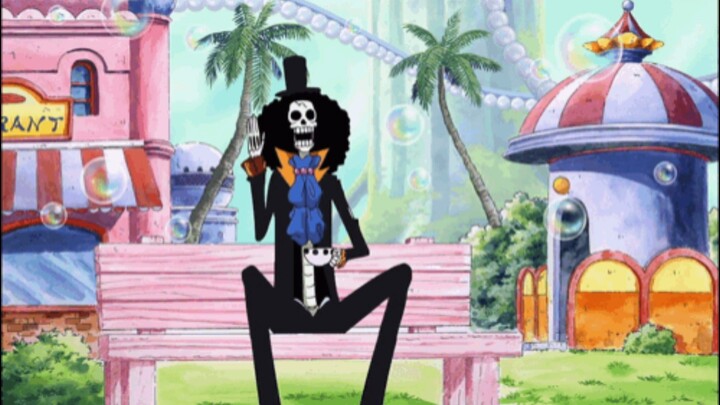 Sosok Brook sang legenda hidup one piece ☠️🔥